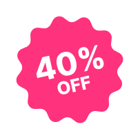 40% de descuento